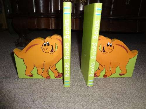 Dinosaur Book Ends